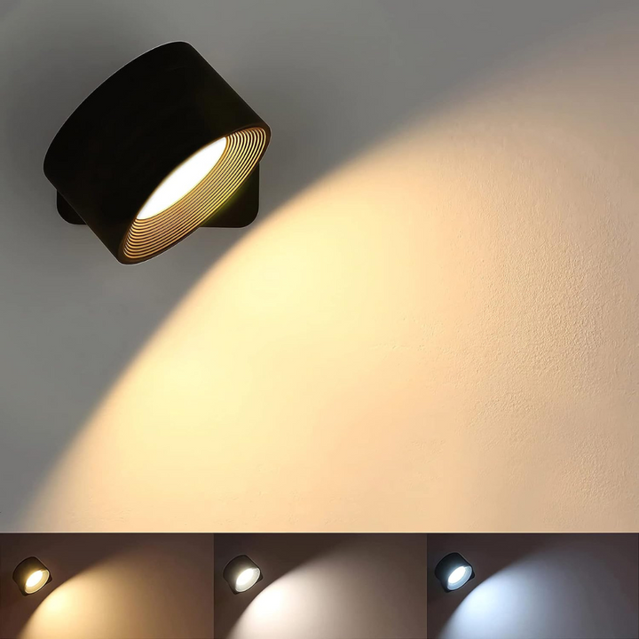 Flexilight 360° Wall Lamp | Wireless | USB Rechargeable | 3 Light Settings