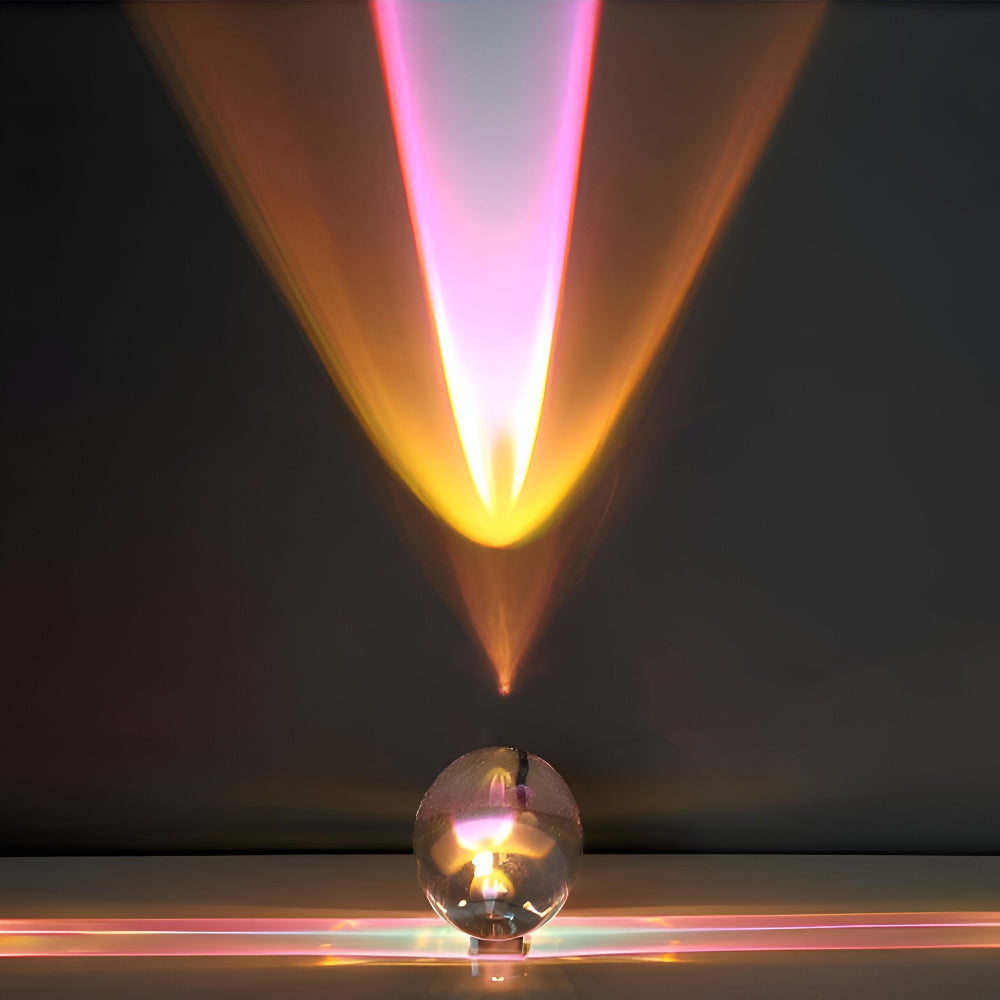 EyeSparkle™ Crystal Prism Lamp | Magical Color Effect &amp; LED Mood Lighting