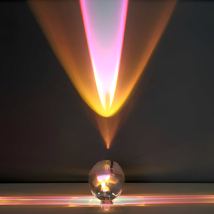 EyeSparkle™ Crystal Prism Lamp | Magical Color Effect &amp; LED Mood Lighting
