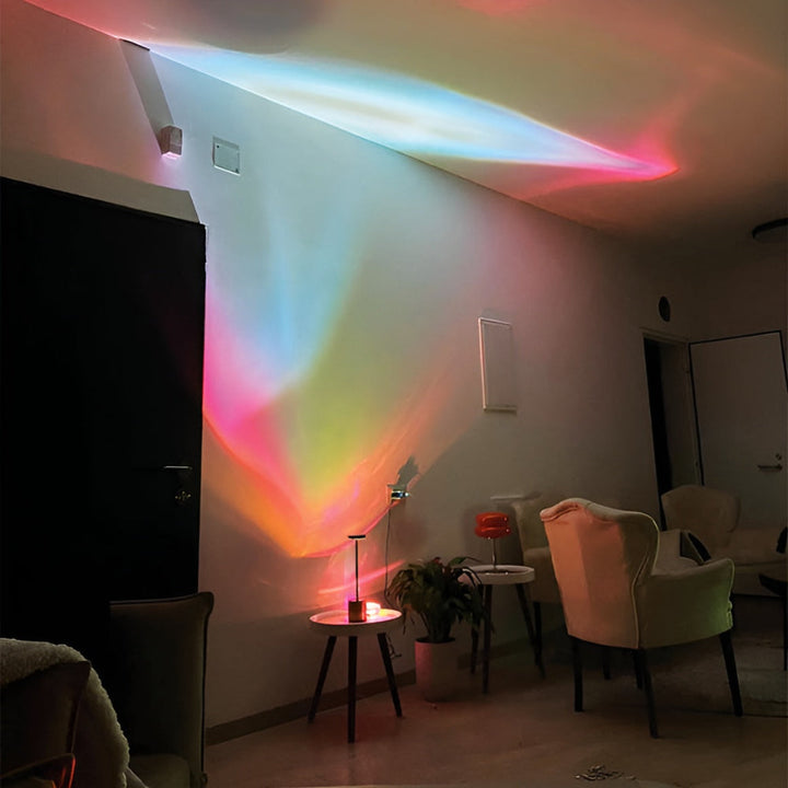EyeSparkle™ Crystal Prism Lamp | Magical Color Effect &amp; LED Mood Lighting