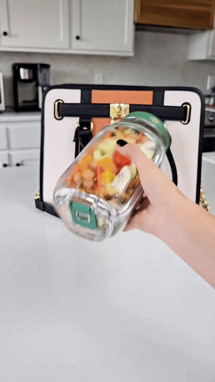 FrescoShake™ | Salad Jar To-Go | Keeps Your Salad Fresh &amp; Crisp