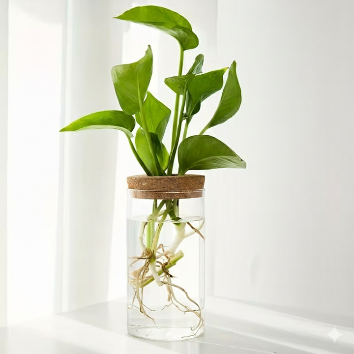 Hydroponic Glass Plant Vase | Buy 1 Get 1 Free