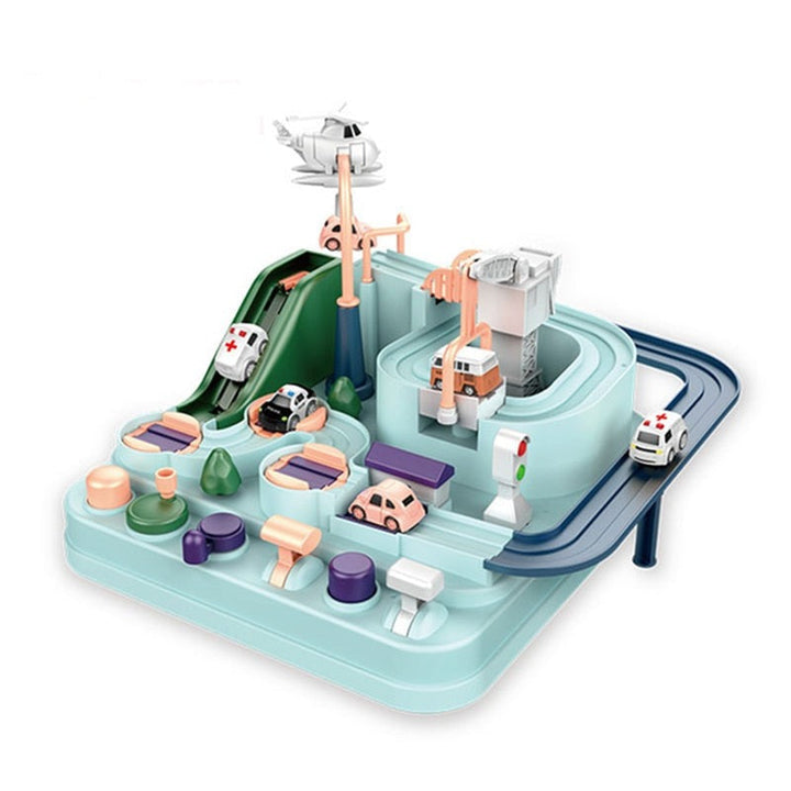 BuildBeyondCar™ | Interactive Race Track with Challenges | Learn &amp; Play at the Same Time