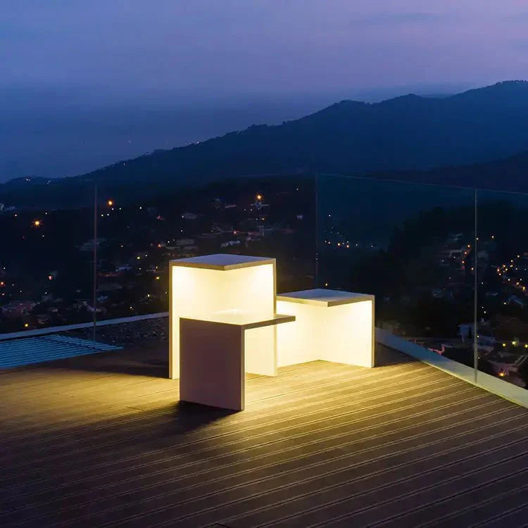 Solar Block Lane | Modern Outdoor Solar Lamp – Durable, Wireless &amp; Weatherproof