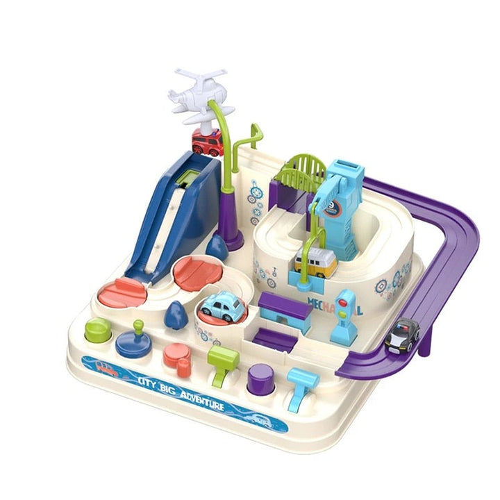 BuildBeyondCar™ | Interactive Race Track with Challenges | Learn &amp; Play at the Same Time