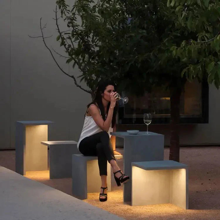 Solar Block Lane | Modern Outdoor Solar Lamp – Durable, Wireless &amp; Weatherproof