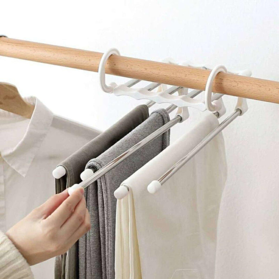Multifunctional Trouser Rack | Space-Saving &amp; Rust-Resistant Design