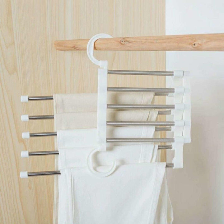 Multifunctional Trouser Rack | Space-Saving &amp; Rust-Resistant Design