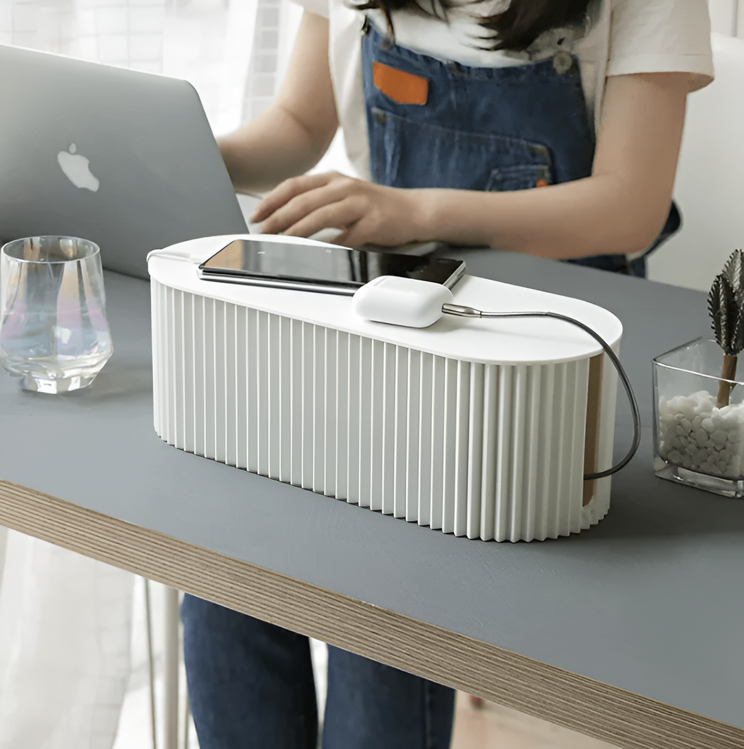 HidBox™ Cable Organizer | Stylish Cable Box