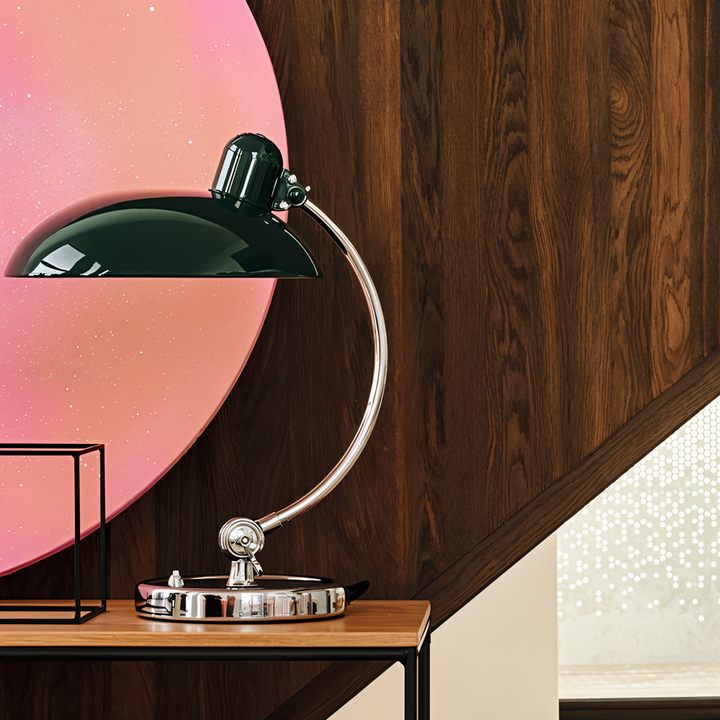 NostaChic™ Vintage Table Lamp | Adjustable Arm &amp; Warm LED Light