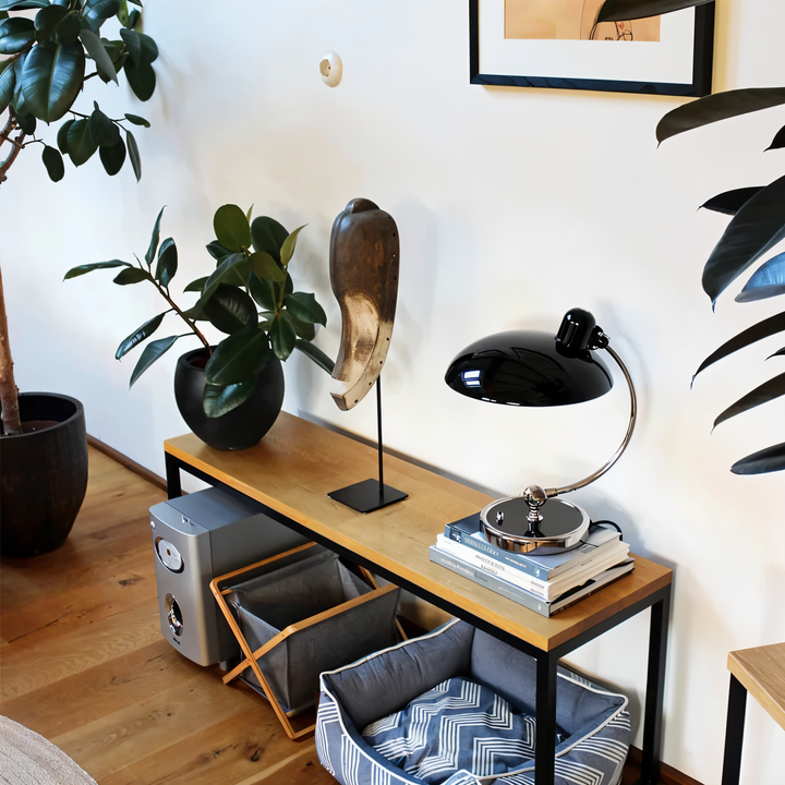 NostaChic™ Vintage Table Lamp | Adjustable Arm &amp; Warm LED Light