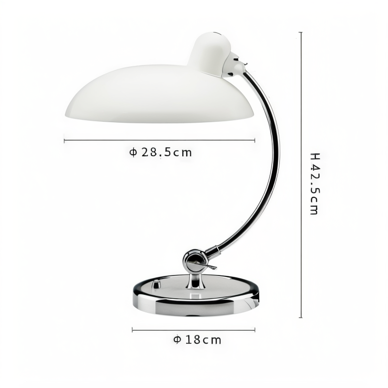 NostaChic™ Vintage Table Lamp | Adjustable Arm &amp; Warm LED Light