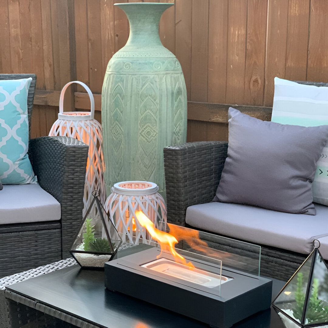 SereniFire | Modern Bio-Ethanol Table Fireplace – Smoke-Free, Sustainable &amp; Elegant Design