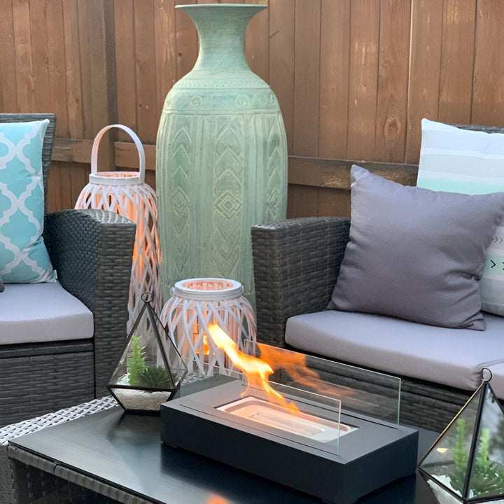 SereniFire | Modern Bio-Ethanol Table Fireplace – Smoke-Free, Sustainable &amp; Elegant Design