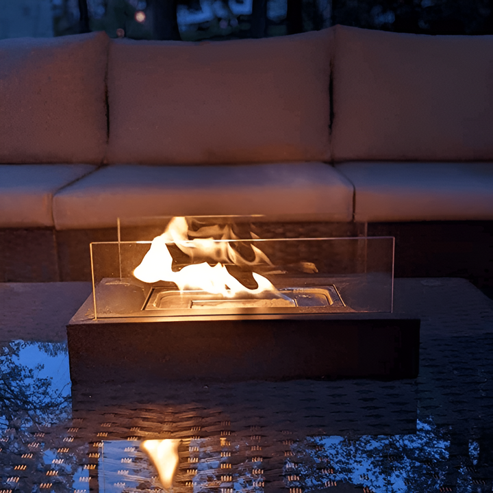 SereniFire | Modern Bio-Ethanol Table Fireplace – Smoke-Free, Sustainable &amp; Elegant Design