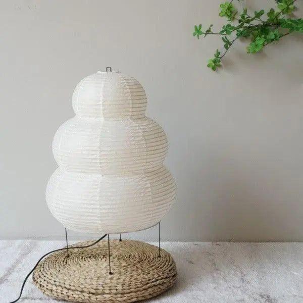 Wabi-Sabi Bubble | Handmade Travel Paper Floor Lamp 60 cm