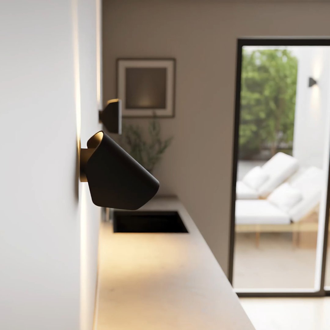 POLARIS™ LED Wall Lamp | IP65 Waterproof | Rotatable &amp; Tiltable