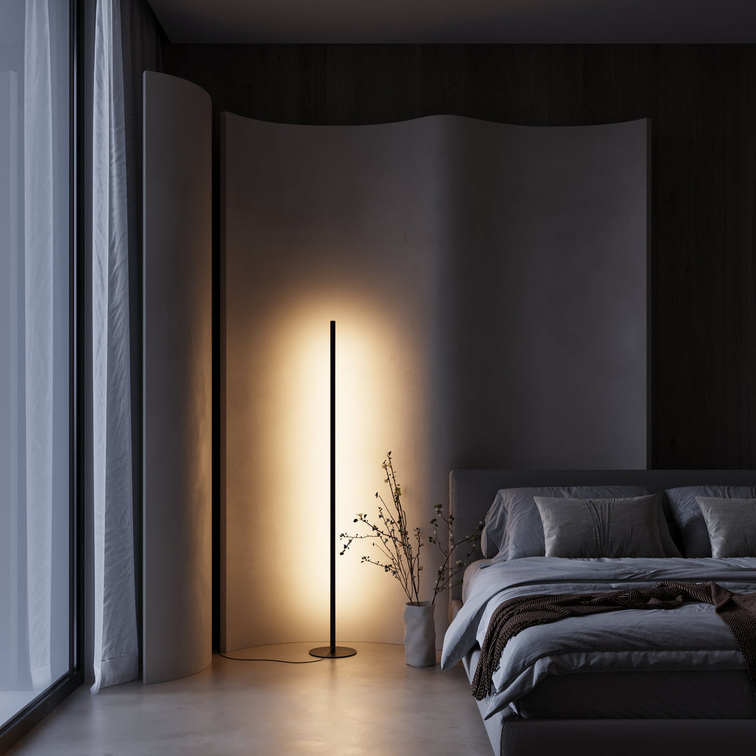 SELENE™ LED Standing Lamp | Minimalist &amp; Dimmable 