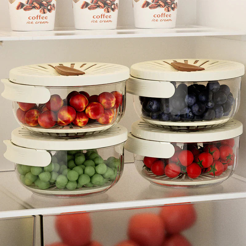 Ultimate Draining Rack | Fruit Bowl with Drip Tray