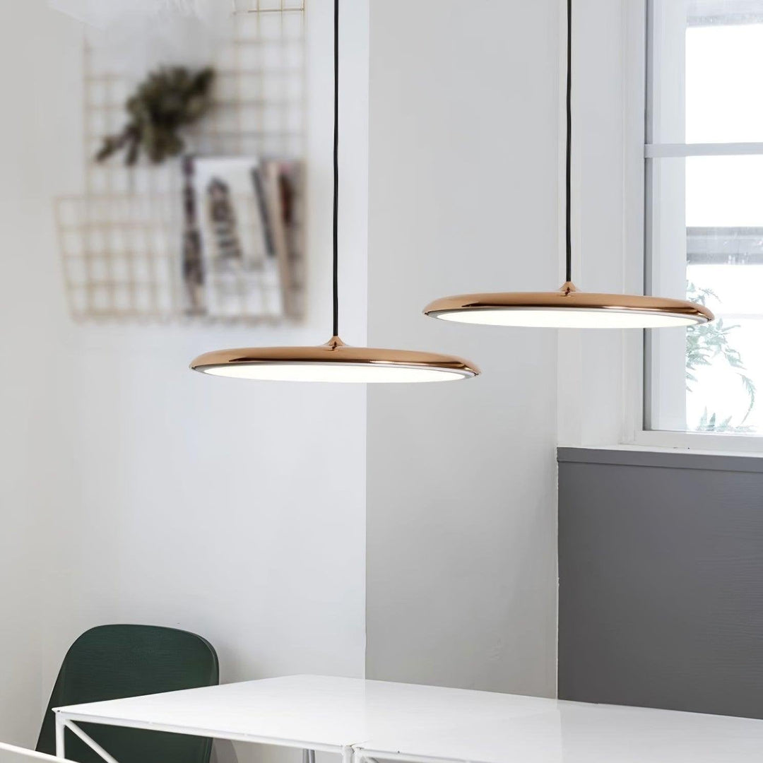 LuxeLicht | Minimalist Pendant Lamp | Warm White LED | Modern Interior Lighting