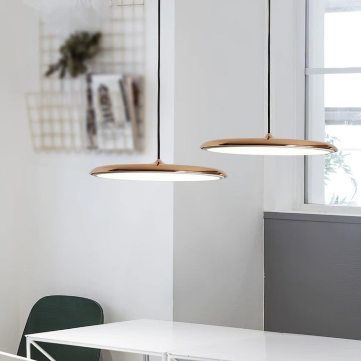 LuxeLicht | Minimalist Pendant Lamp | Warm White LED | Modern Interior Lighting