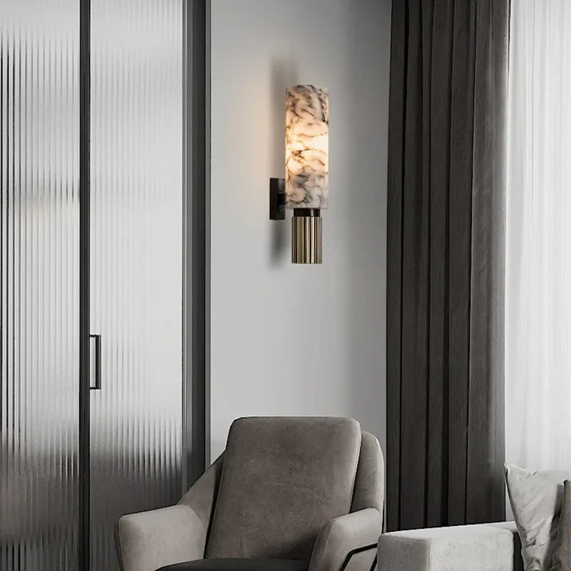 MarbleGlow | Luxury Illuminated Wall Decoration