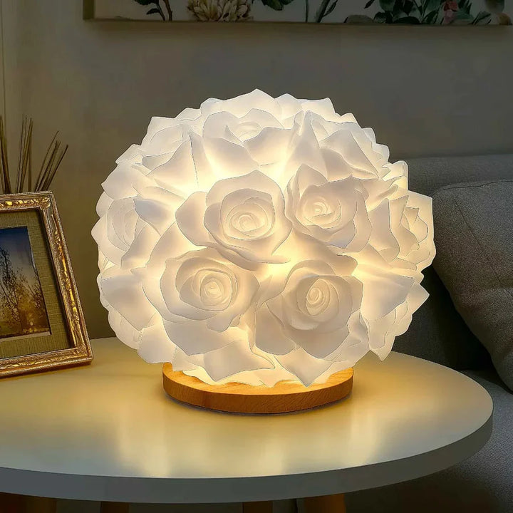 GlowRose™ | Sfeervolle rozenlamp met warme gloed