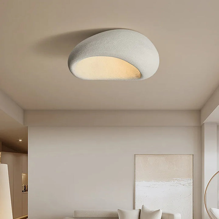 ZenLight | Wabi Sabi Ceiling Lamp with a Soothing Atmosphere and Warm Light