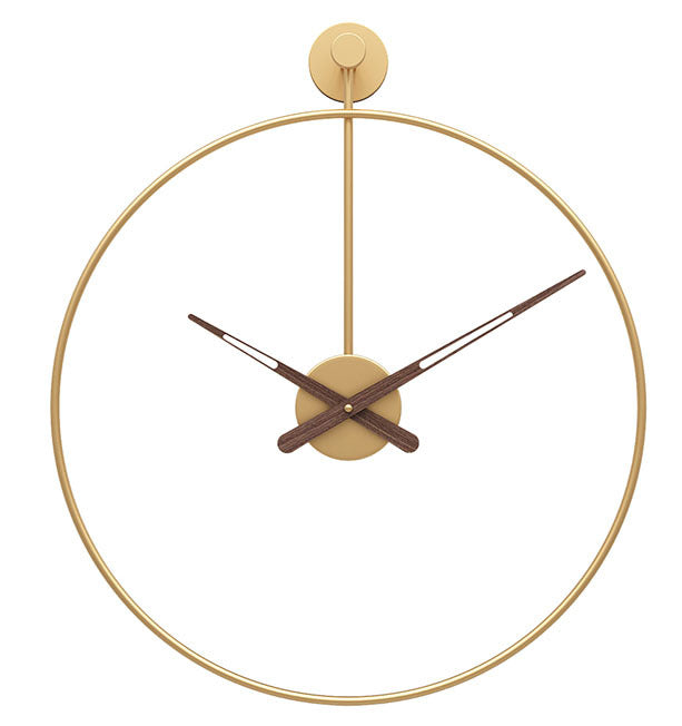 ModernTime | Sleek Wall Clock 40 cm | Minimalist Design &amp; Silent Clockwork