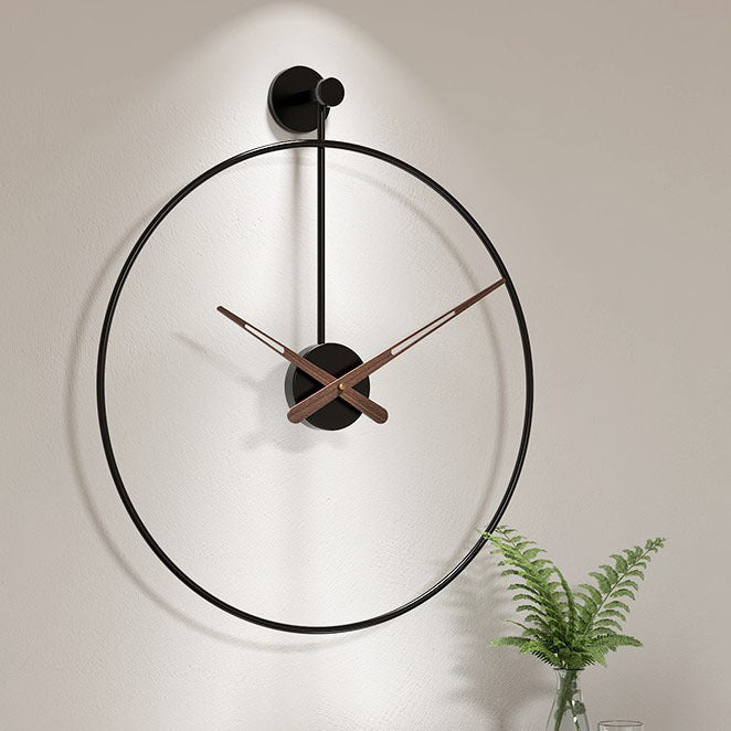 ModernTime | Sleek Wall Clock 40 cm | Minimalist Design &amp; Silent Clockwork