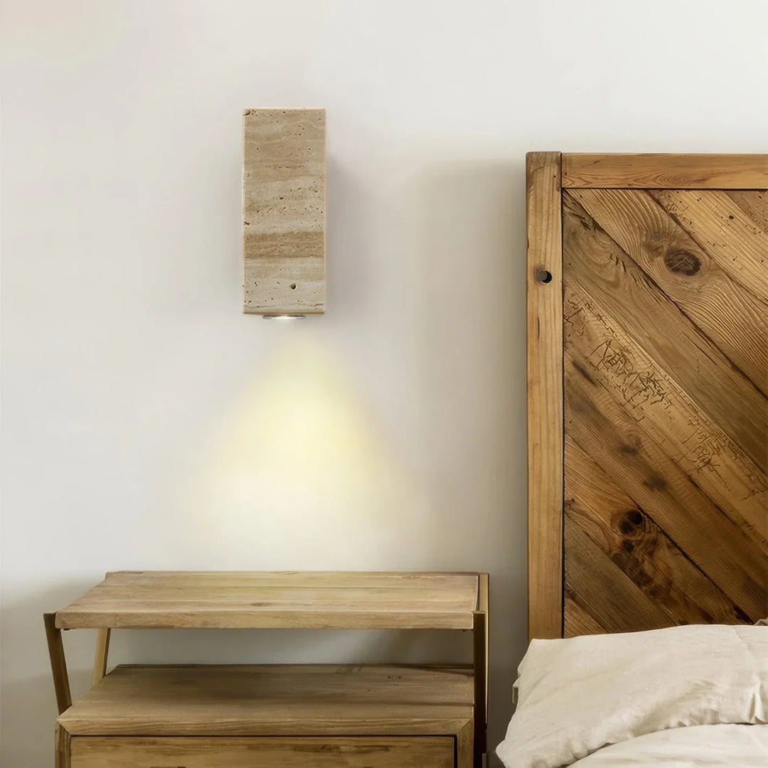 Marble Zen Wall Lamp | Luxurious Marble Wall Lamp in Japandi Style – Natural Tranquility &amp; Timeless Elegance