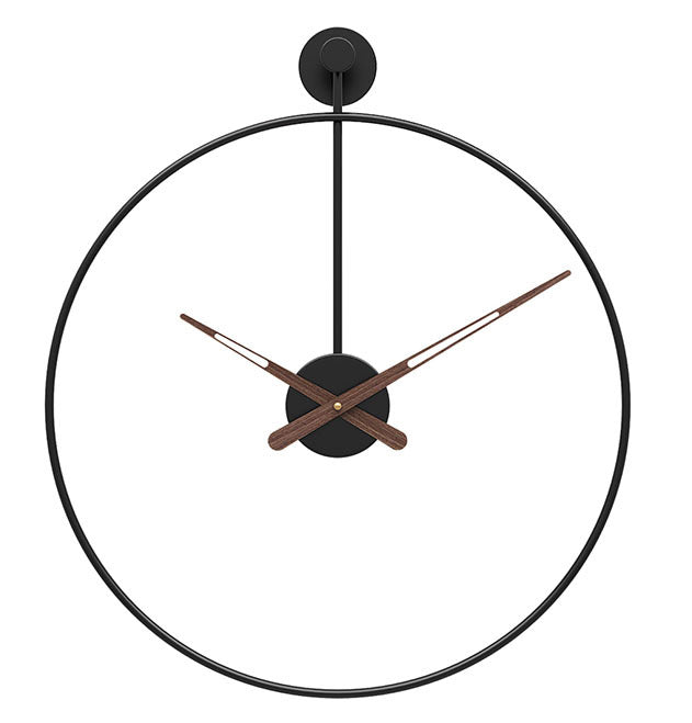ModernTime | Sleek Wall Clock 40 cm | Minimalist Design &amp; Silent Clockwork