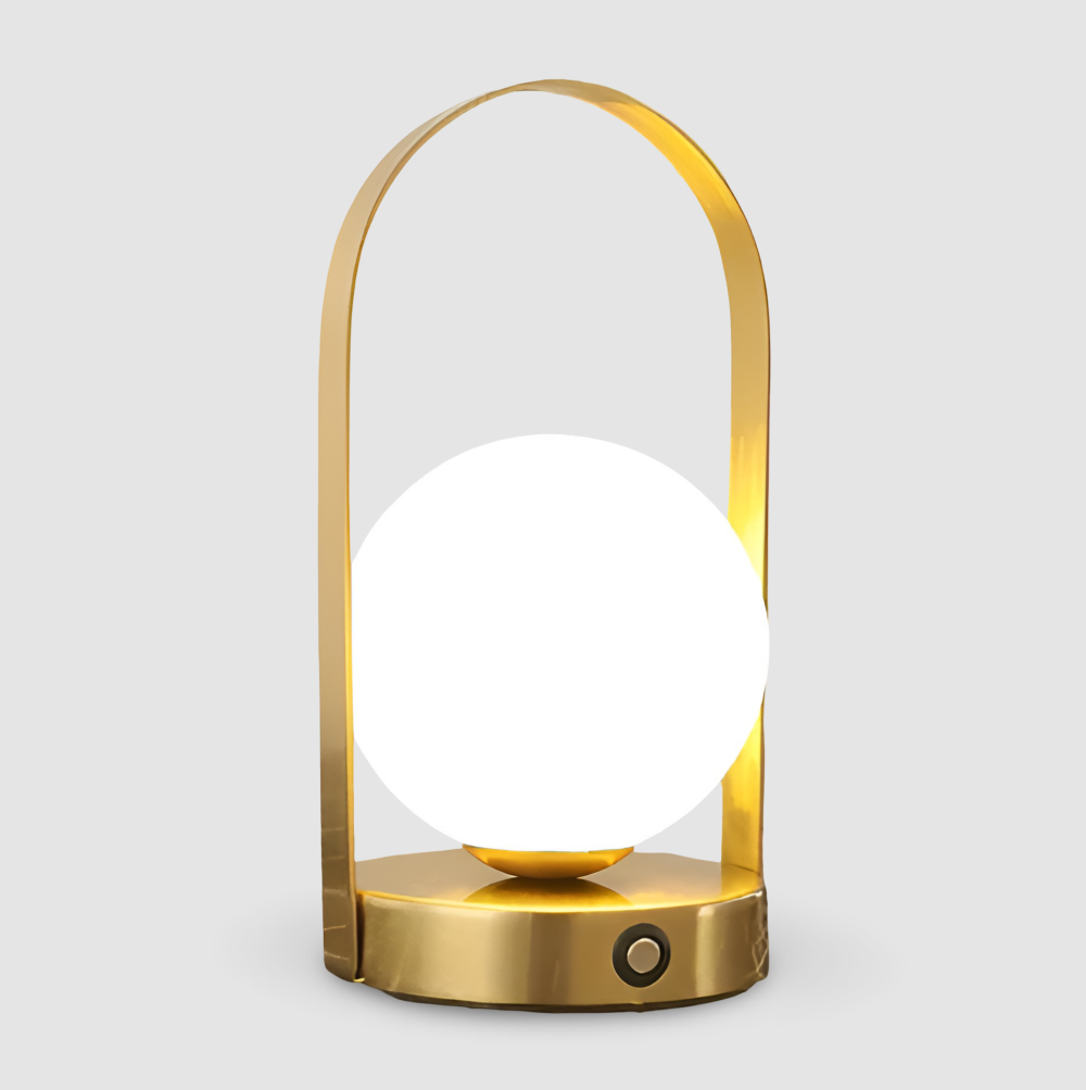 OrbitaLED | Wireless Spherical Table Lamp – Rechargeable, Rustproof &amp; Stylish Design