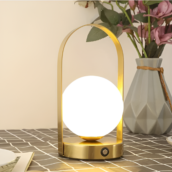 OrbitaLED | Wireless Spherical Table Lamp – Rechargeable, Rustproof &amp; Stylish Design