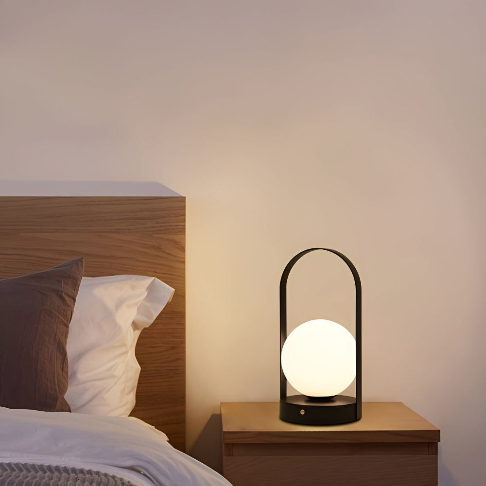 OrbitaLED | Wireless Spherical Table Lamp – Rechargeable, Rustproof &amp; Stylish Design