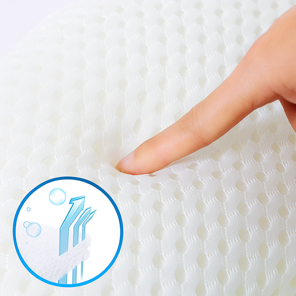 LuxieSpa™ 4D Bath Pillow | Ultra Comfort &amp; Quick-Drying