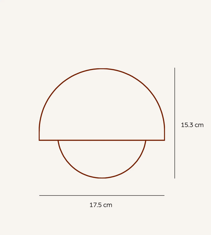 Orion™ LED Wall Lamp | Wireless or Cable | Warm, Atmospheric Light for Indoors &amp; Outdoors