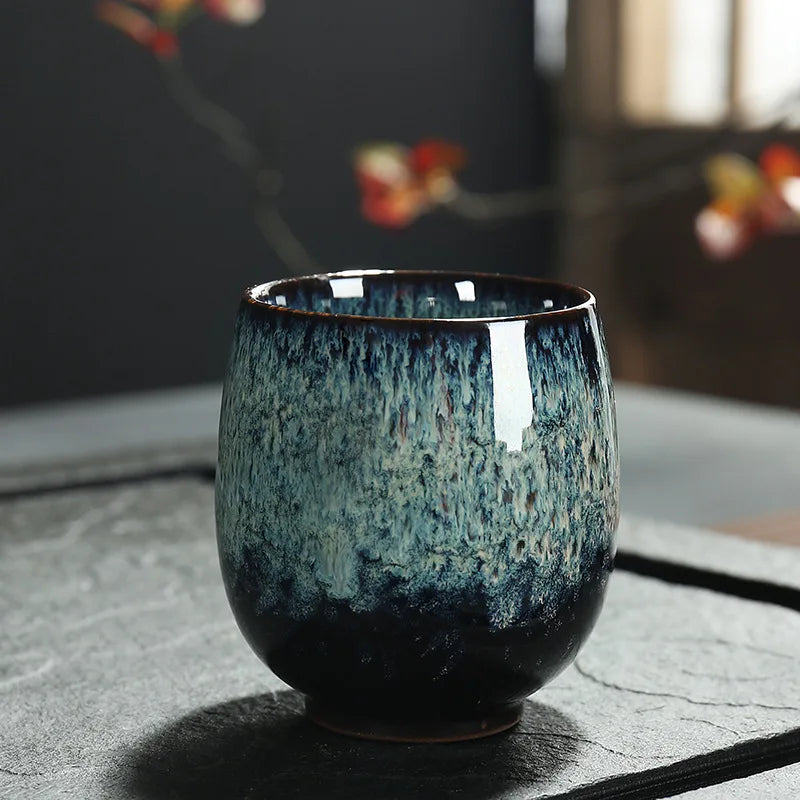 Kōkei Japandi Ceramic Cups | Handmade set of 4