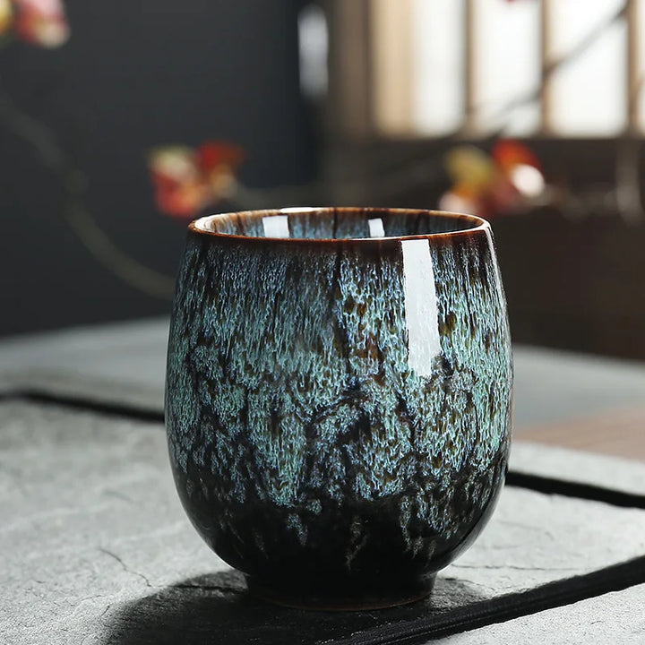 Kōkei Japandi Ceramic Cups | Handmade set of 4
