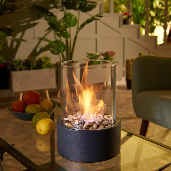 LumiFlame | Modern Portable Fireplace | Clean, Smoke-Free &amp; Atmospheric Design