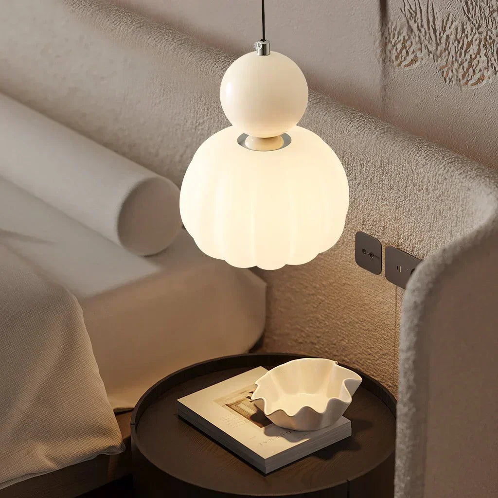 Myna Pendant Lamp | Cream | Modern &amp; Elegant Design 