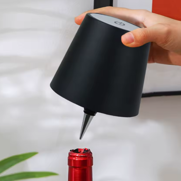 BottleGlow™ Wireless Wine Bottle Light | USB-C &amp; Touch Dimmer