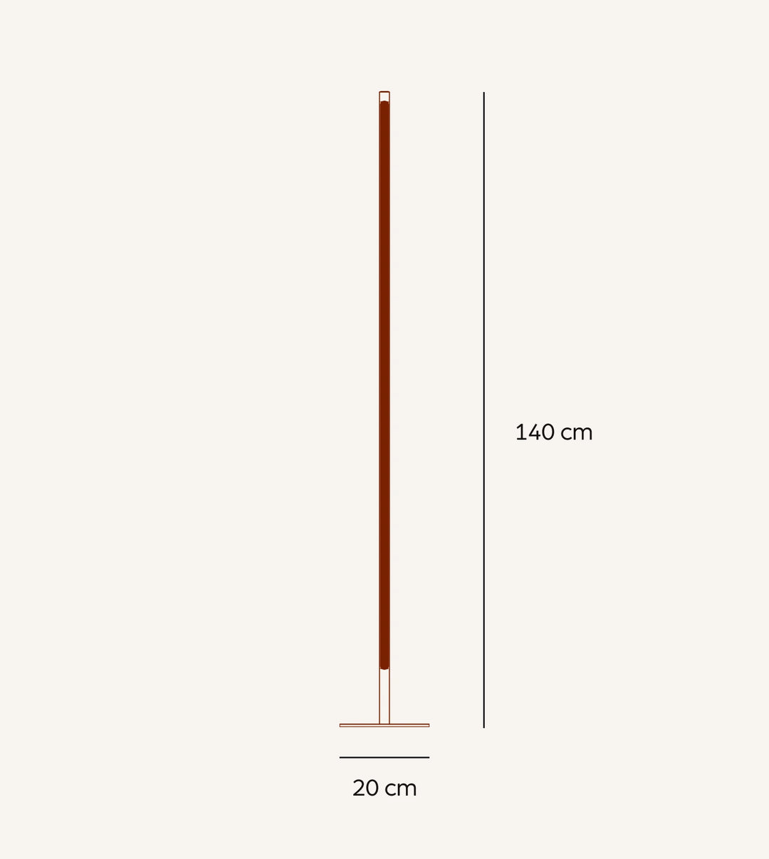 SELENE™ LED Standing Lamp | Minimalist &amp; Dimmable 