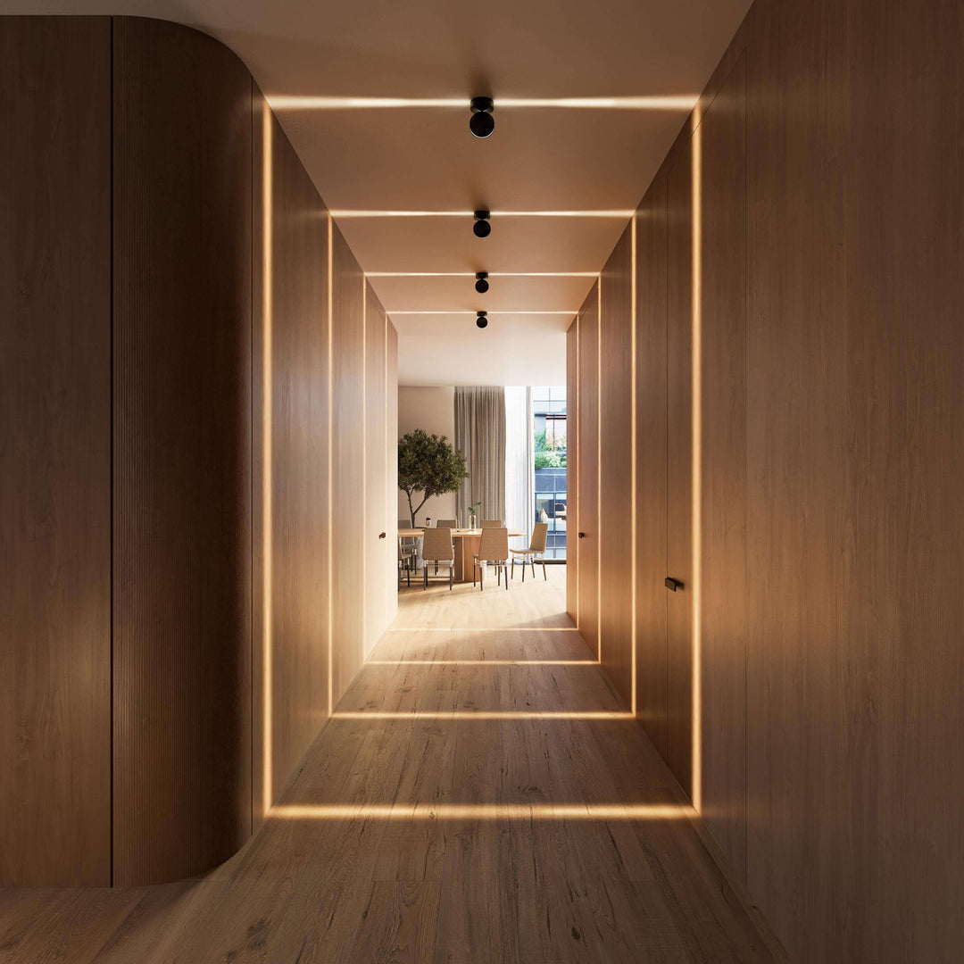 SPECTRA™ LED Wall Lamp | 360° Rotatable Light | Minimalist Matte White | Spectacular Play of Light