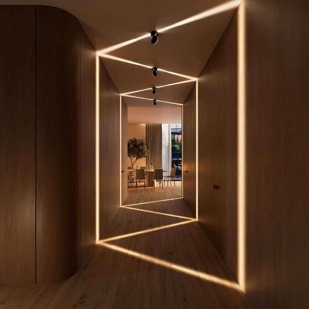 SPECTRA™ LED Wall Lamp | 360° Rotatable Light | Minimalist Matte White | Spectacular Play of Light