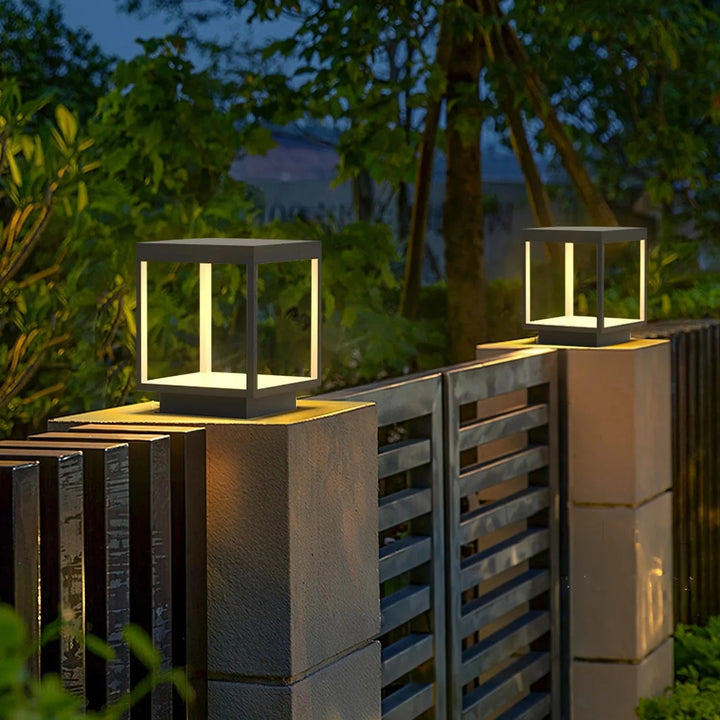 LumaSquare | Waterproof LED Outdoor Light – Modern Square Design IP65