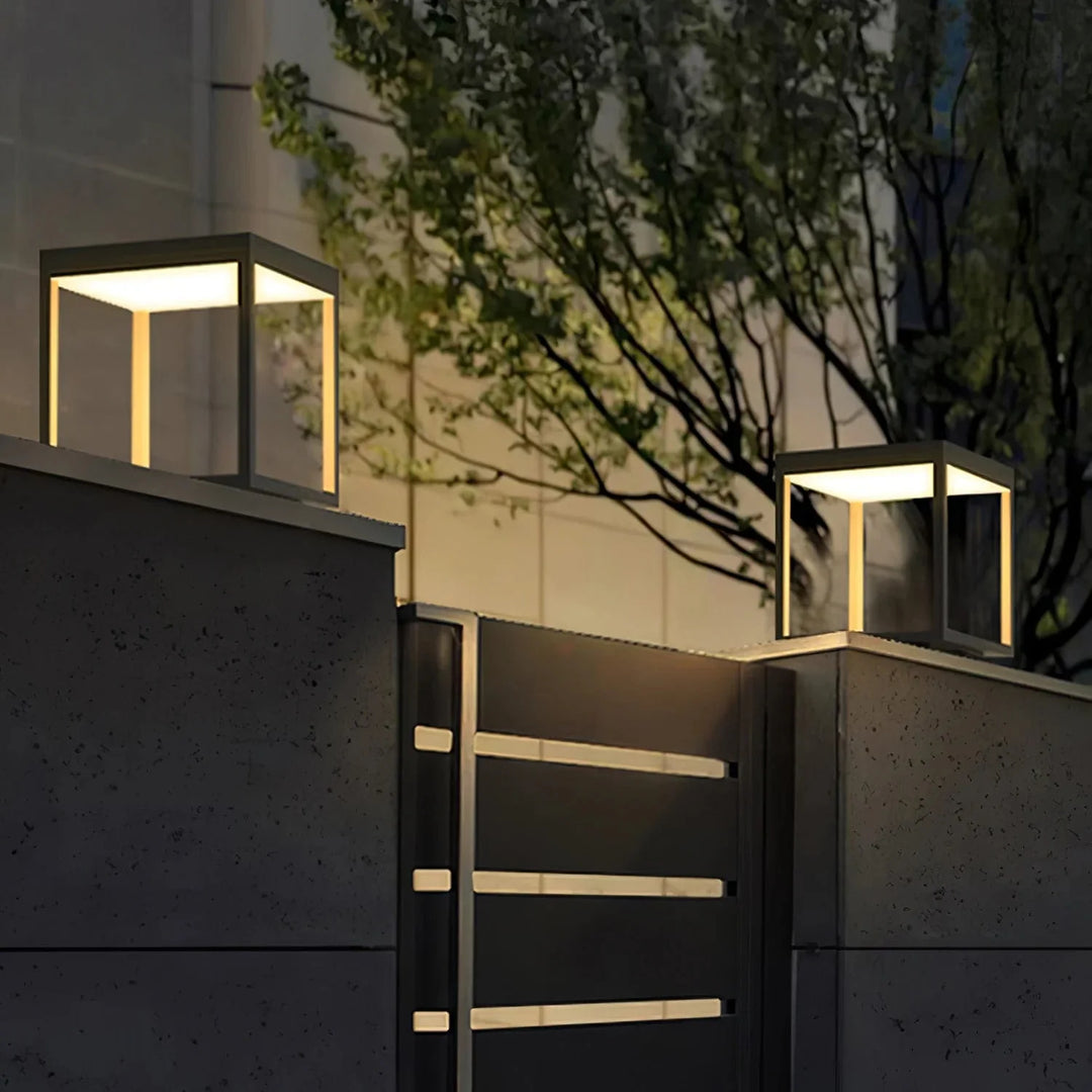 LumaSquare | Waterproof LED Outdoor Light – Modern Square Design IP65