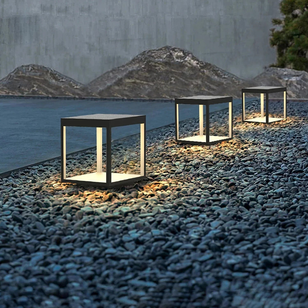 LumaSquare | Waterproof LED Outdoor Light – Modern Square Design IP65