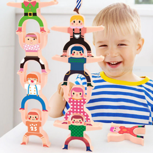 BuildGame™ | Fast-paced Stacking Game for the Whole Family | Holiday Fun for Young &amp; Old