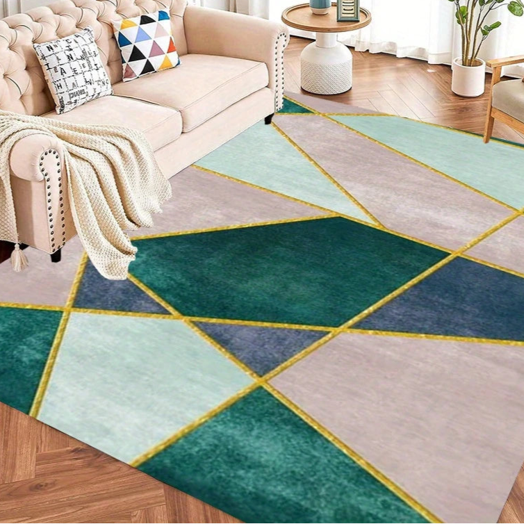 Thick Non-Slip Rug | Washable and Suitable for Living Room &amp; Bedroom